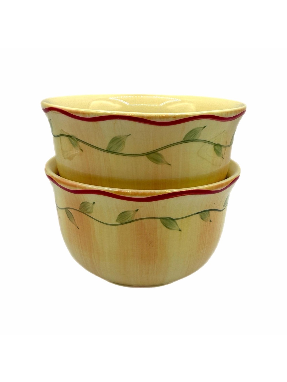 Set of 2 Vintage Pfaltzgraff Napoli 6” Soup / Cereal Bowls